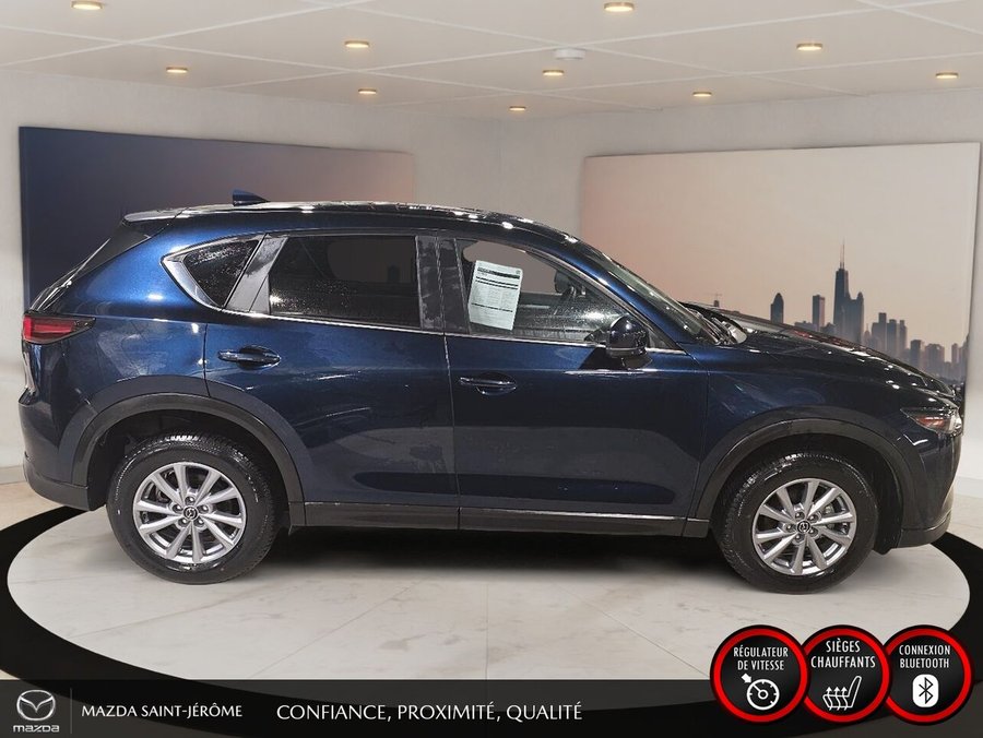 Mazda CX-5 GS | CUIR | AWD | MAGS | 2025 Bleu