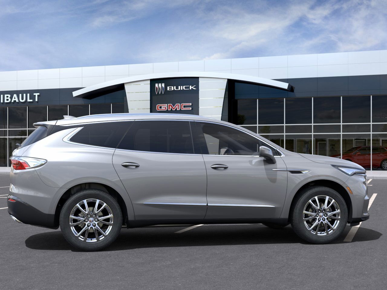 2024 Buick Enclave Essence Moonstone Grey Metallic Granby - photo #4