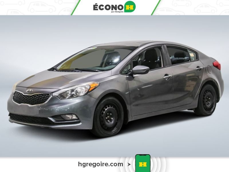 Kia Forte 821159 | LX+ AUTO A/C GR ELECT TOIT BLUETOOTH 2016 Gris Laval - photo #2