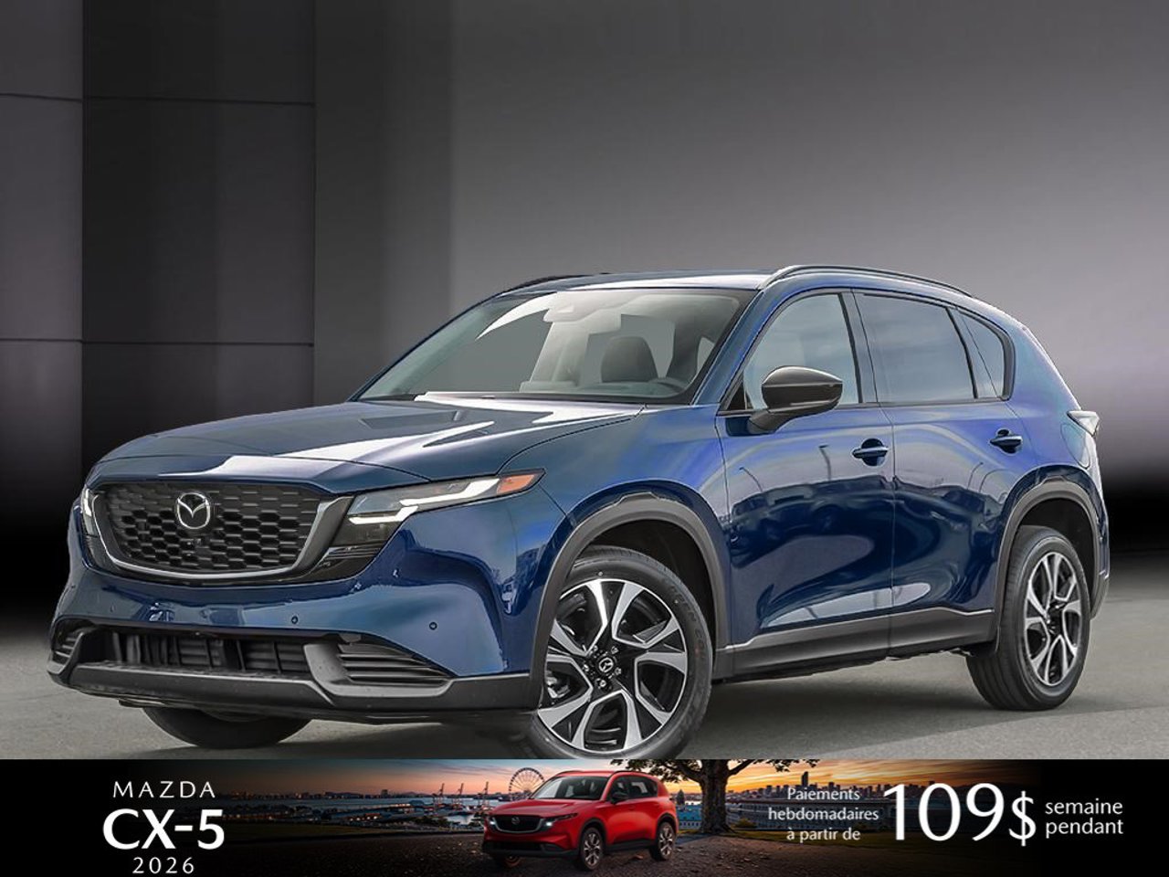 Mazda CX-5 JM3KMBHA3T0185890 2026 Bleu marine mica Mirabel - photo #0