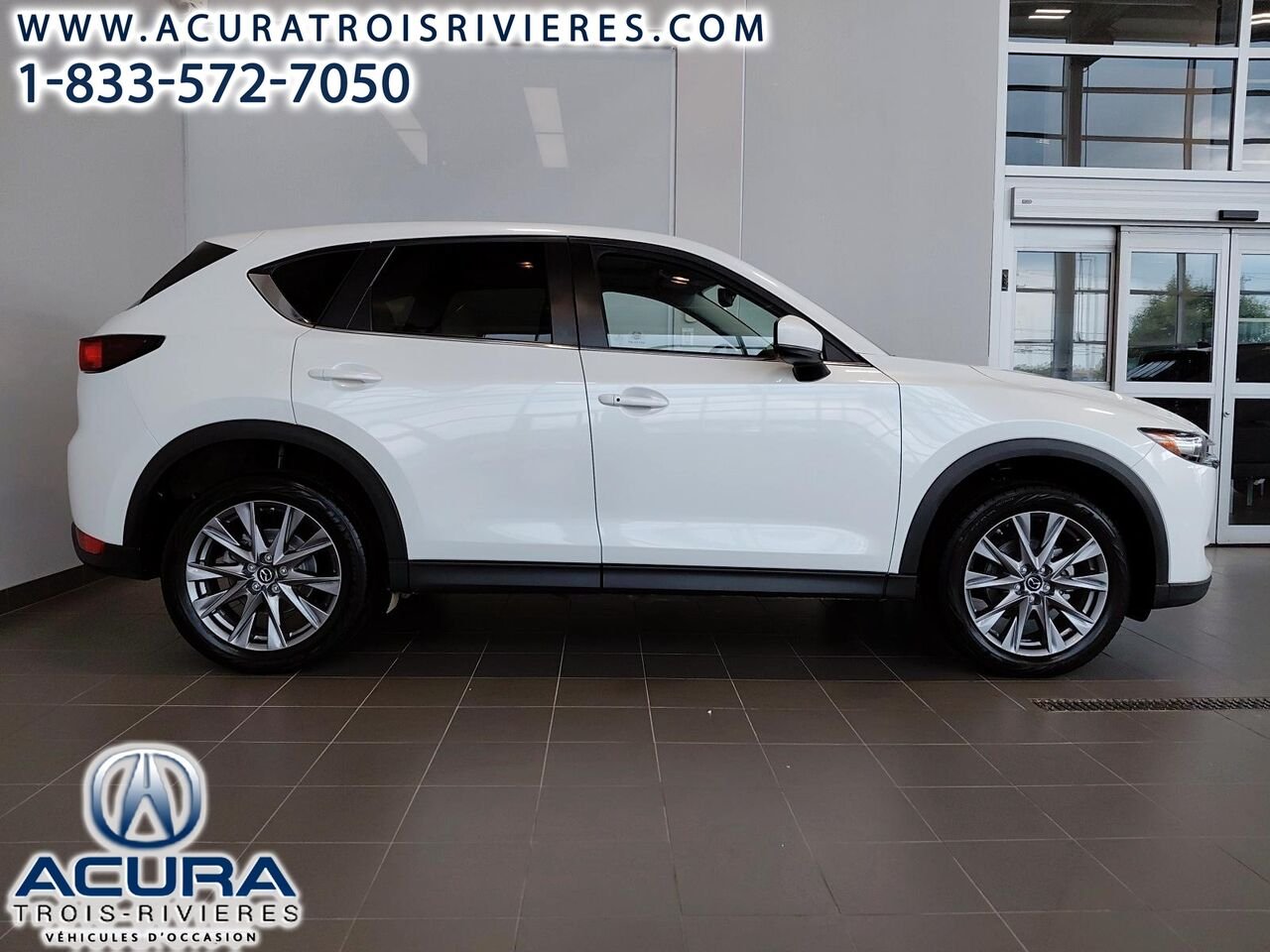 Mazda CX-5 2021 Blanc Trois-Rivières - photo #3