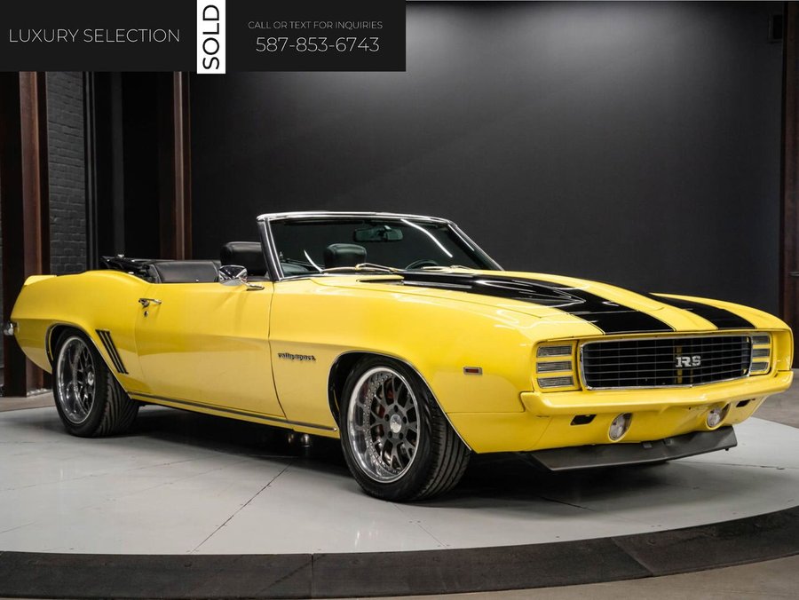 1969 Chevrolet Camaro 1969 Yellow