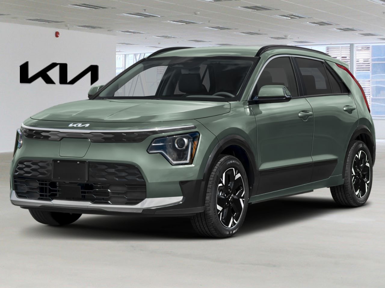 Kia Niro électrique 2026 Vert paysage urbain Gatineau - photo #0
