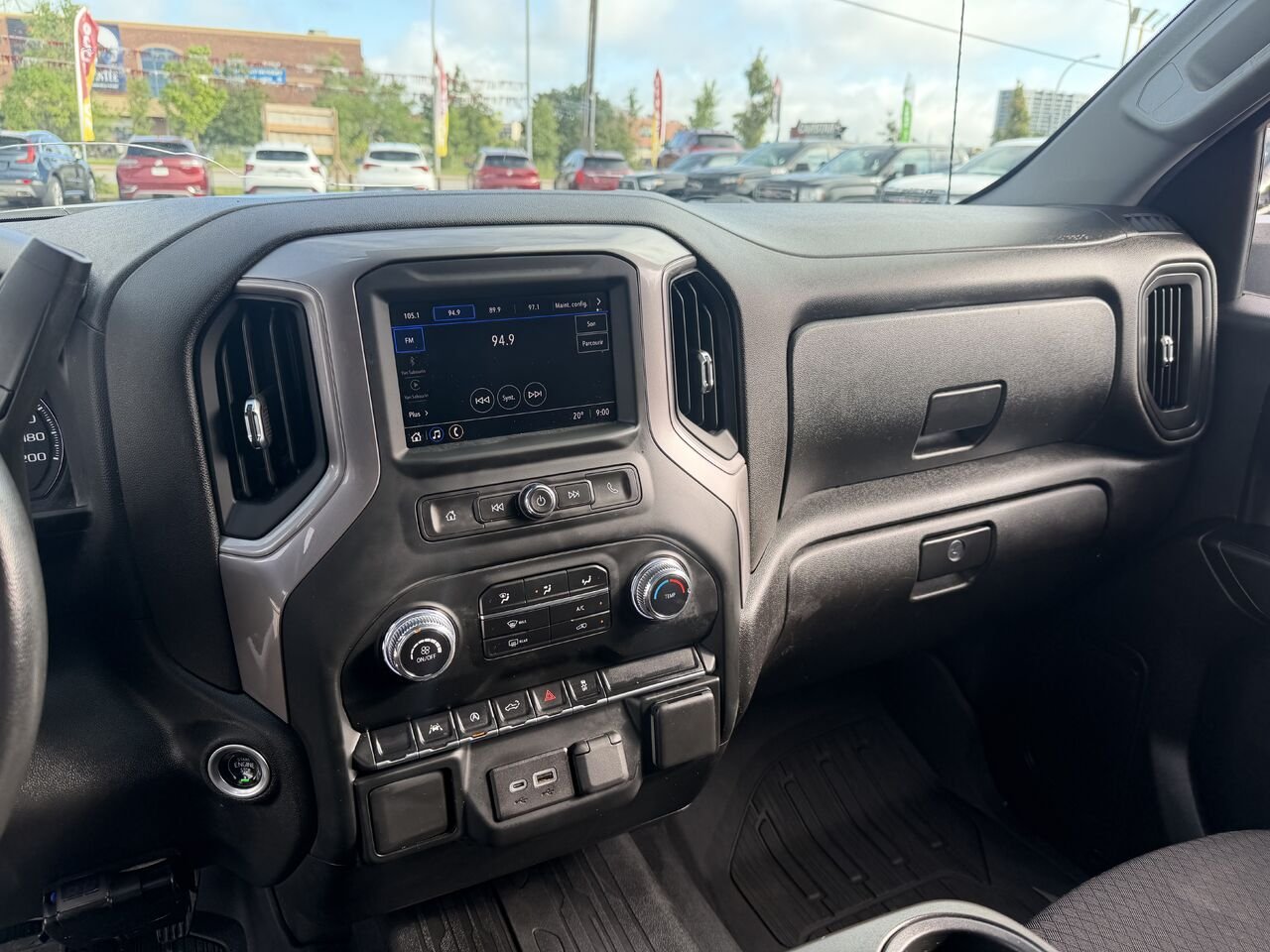 GMC SIERRA K1500 Pro cabine multiplace 4RM 147 po 2022 Bleu Gatineau - photo #4