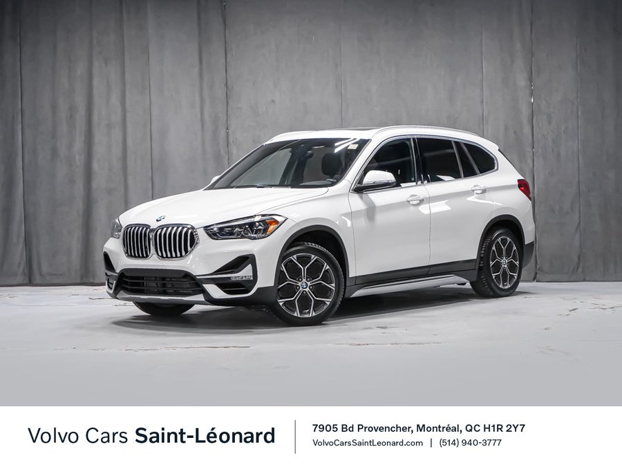 2021 BMW X1 28i XDRIVE PNEUS D'HIVER ET ÉTÉ White