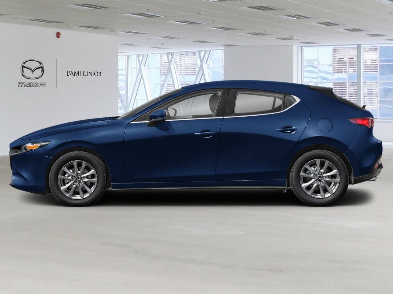 2026 MAZDA Mazda3 Sport VIN JM1BPAKL5T1890222 Deep Crystal Blue Mica Chicoutimi - photo #2