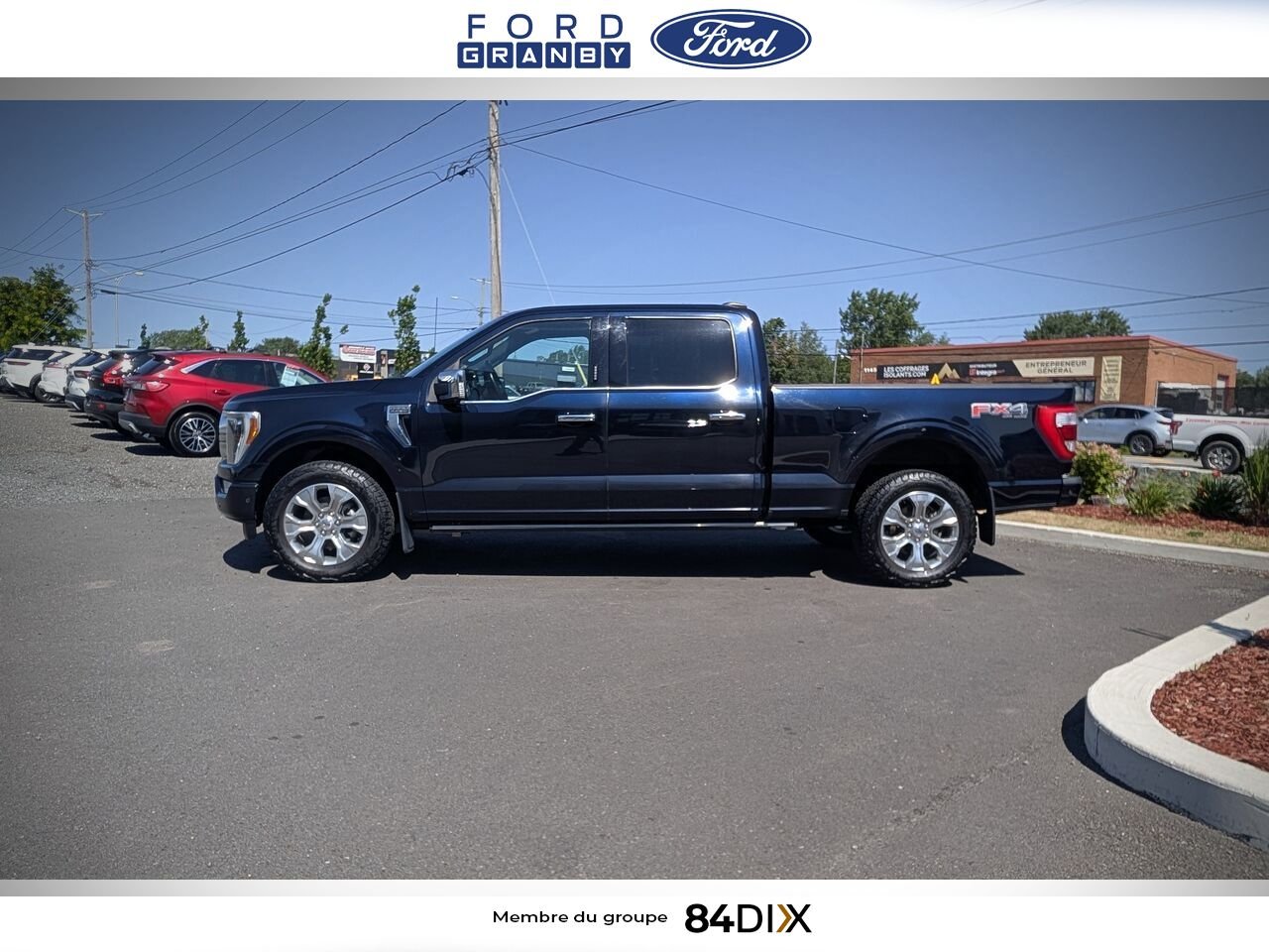 Ford F-150 2021 Bleu Granby - photo #3