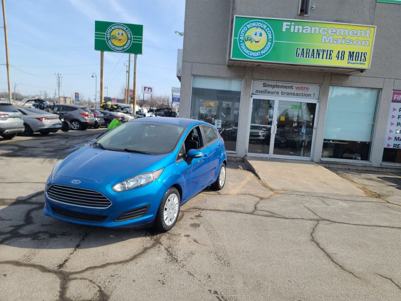 2017 Ford Fiesta Blue  - photo #0