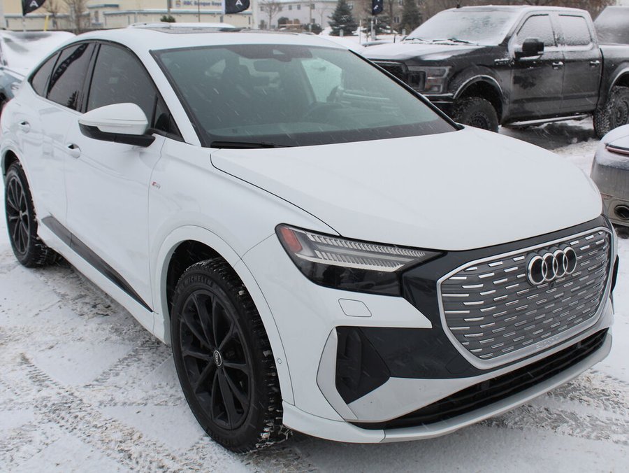 Audi Q4 e-tron Sportback 2023 2023 Blanc