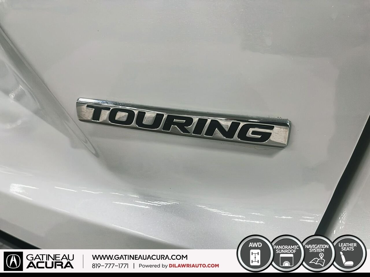 2020 Honda CR-V Touring AWD White Gatineau - photo #16