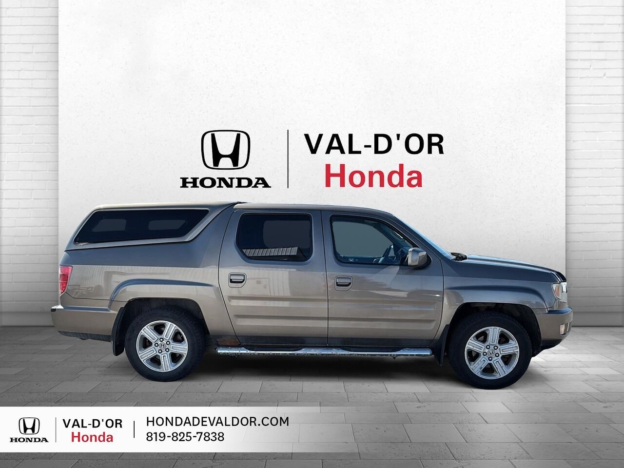 Honda Ridgeline AWD VP à cabine double 2009 Beige Val-d'Or - photo #4