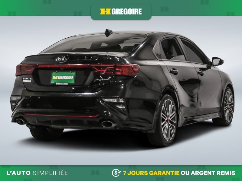 Kia Forte 729785 | GT AUTO A/C CUIR TOIT NAV GR ELECT MAGS CAM RECUL 2021 Noir Laval - photo #8