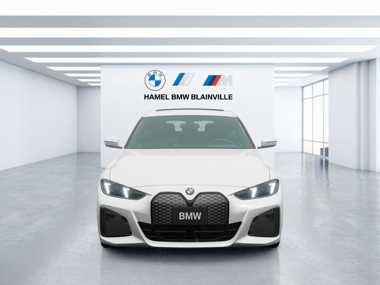 BMW i4 xDrive40 2026 Blanc alpin Blainville - photo #2