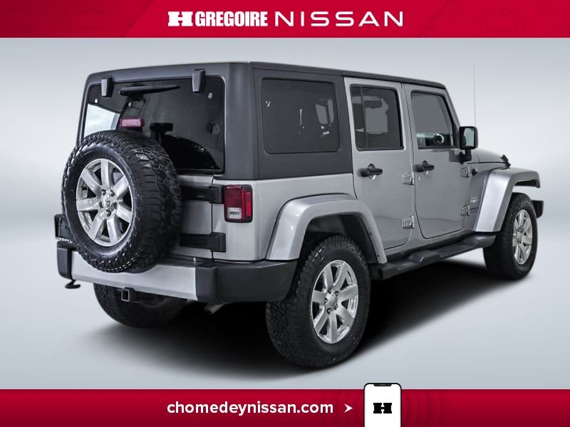 Jeep Wrangler Unlimited 2015 Argent Laval - photo #8