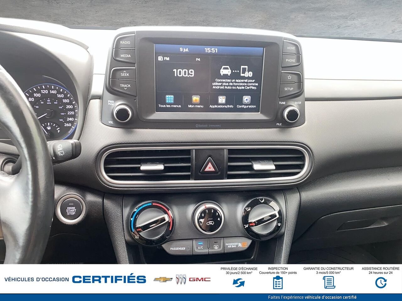 2019 HYUNDAI KONA LIMIT 1.6T Trend TI Black Montmagny - photo #12