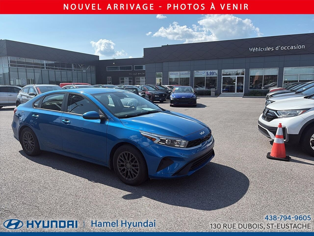 2023 Kia Forte Blue Saint-Eustache - photo #1