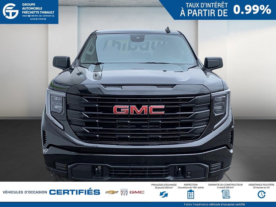 GMC SIERRA Pro cabine multiplace 4RM 157 po 2024 Noir