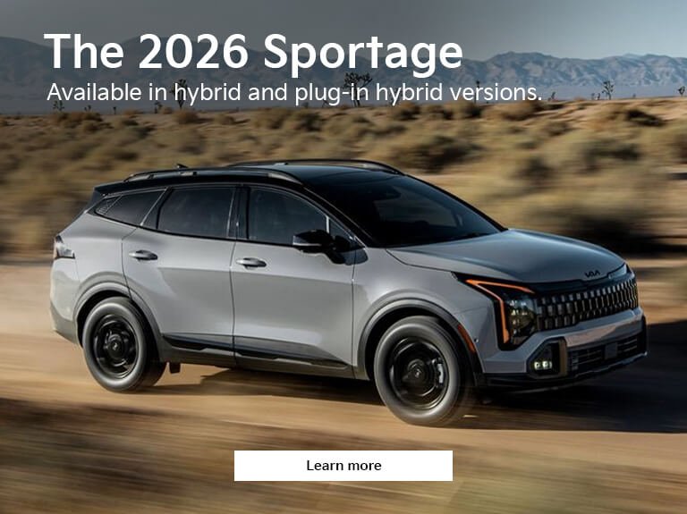 Kia accueil SPORTAGE 2026 aout
