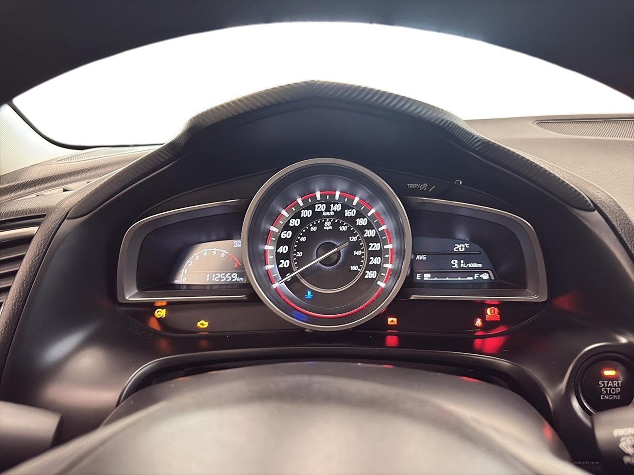 Mazda Mazda3 NIV 3MZBM1U75FM154409 2015 Gris Baie-Comeau - photo #12