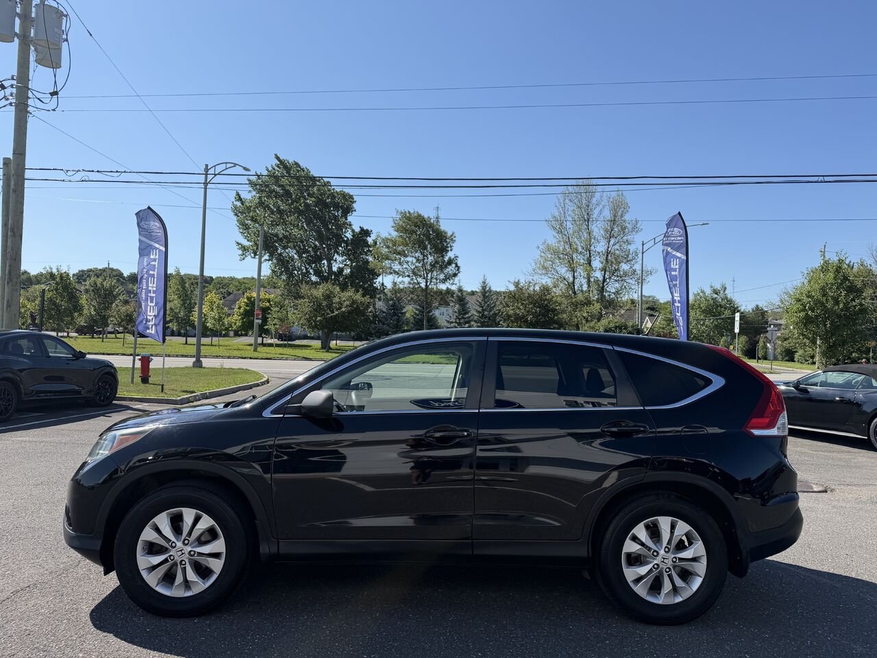 HONDA CR-V EX 2013 Noir Montmagny - photo #3