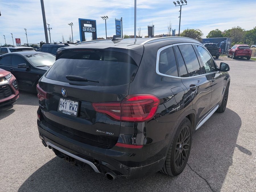 BMW X3 X3 xDrive30i EXECUTIVE PACKAGE-CUIR-TOIT PANO-SIÈGES CHAUFFANTS 2019 Noir