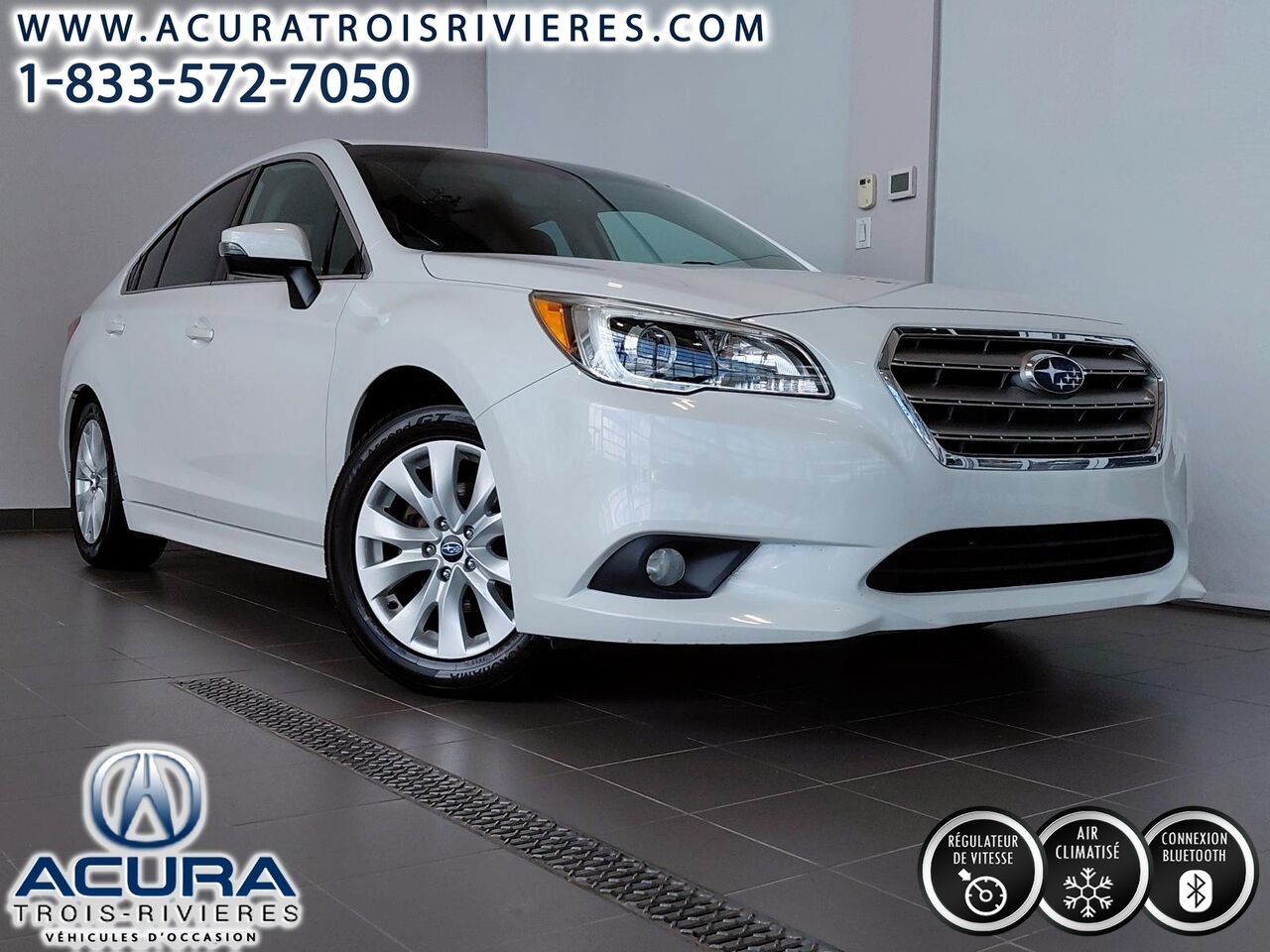 Subaru LEGACY SYMMETRICAL AWD 2017 Blanc Trois-Rivières - photo #0
