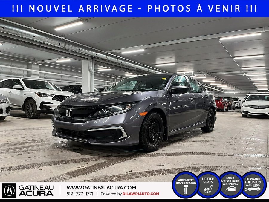 Honda Civic *** BAS KILOMÉTRAGE *** 2020 Gris