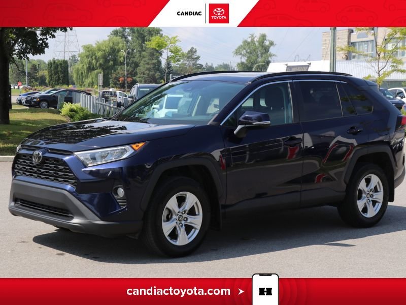 Toyota Rav 4 TR04276 | XLE - BAS KM - MAGS 2019 Bleu Laval - photo #4