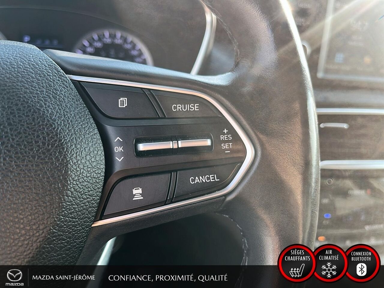 Hyundai Santa Fe 2019 Blanc Saint-Jérôme - photo #15