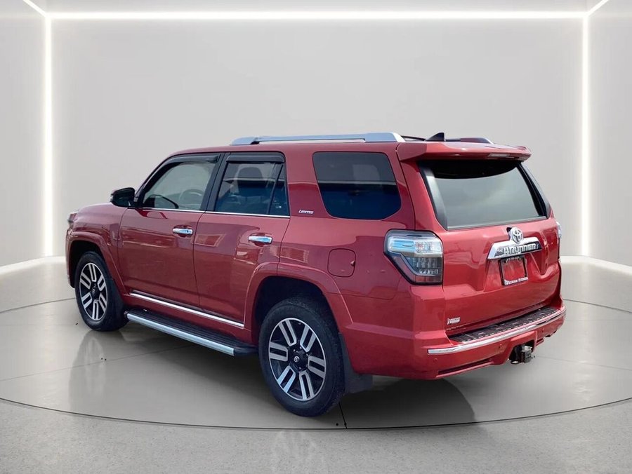 2018 TOYOTA 4RUNNER LTD 2018 Red