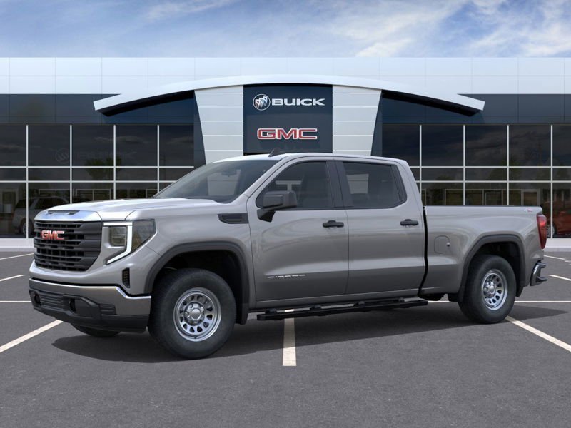 GMC Sierra 1500 Pro cabine multiplace 4RM 157 po 2026 Argent métallisé
