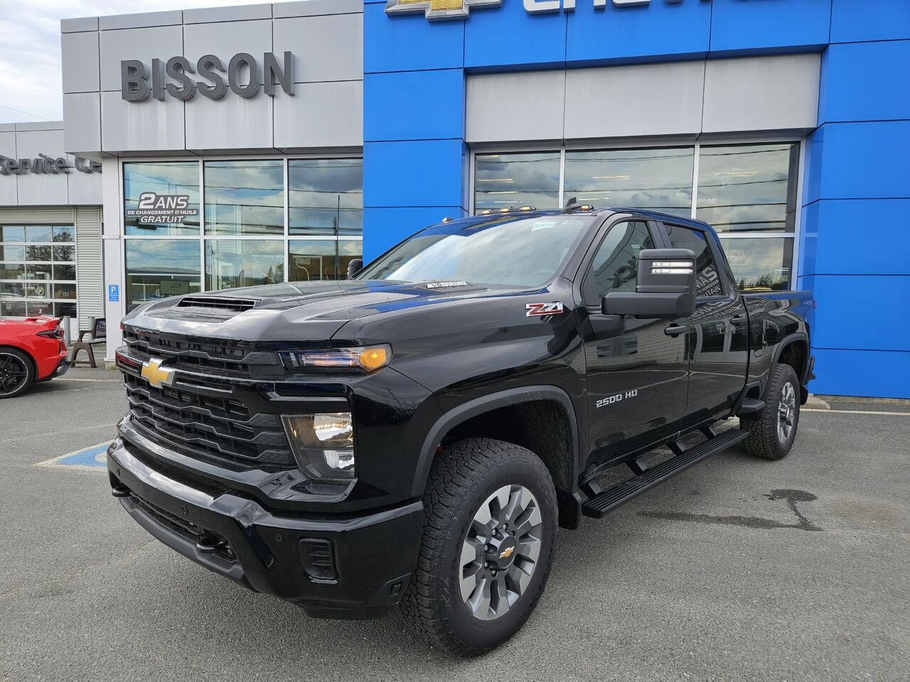 2026 Chevrolet Silverado 2500HD Custom cabine multiplace 4RM 159 po BLACK Thetford Mines - photo #0