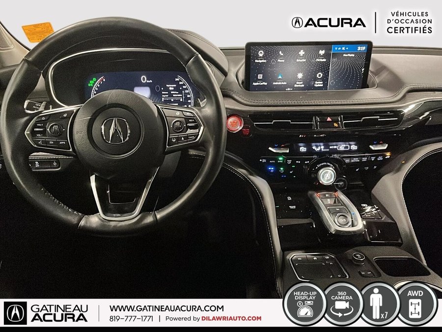 Acura MDX *** CLEAN CARFAX + BAS KILOMÉTRAGE *** 2023 Gris