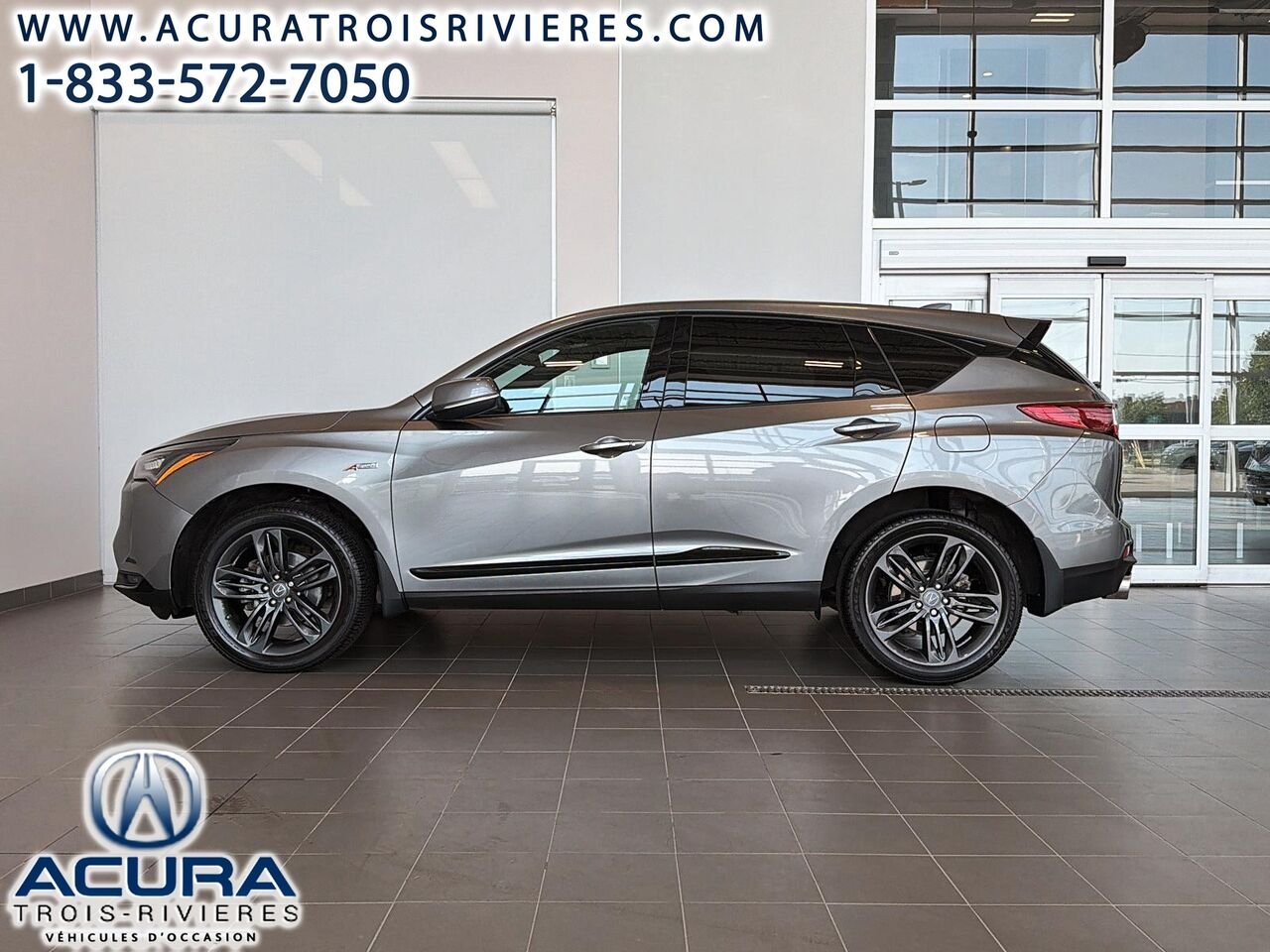 2023 Acura RDX aspec, sh-awd, toit pano, volant chauffant Grey Trois-Rivières - photo #10