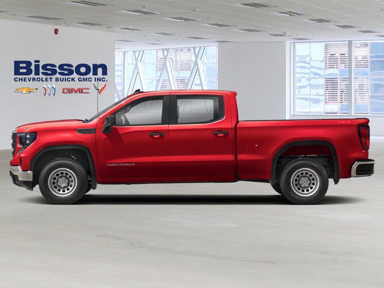 GMC Sierra 1500 Pro cabine multiplace 4RM 157 po 2026 Rouge Cardinal Thetford Mines - photo #1