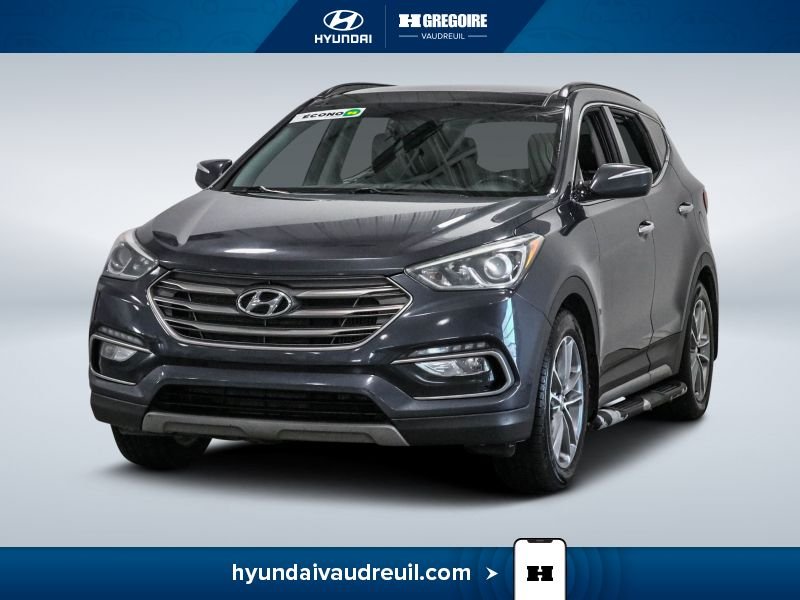 2017 Hyundai Santa Fe Blue Blainville - photo #4