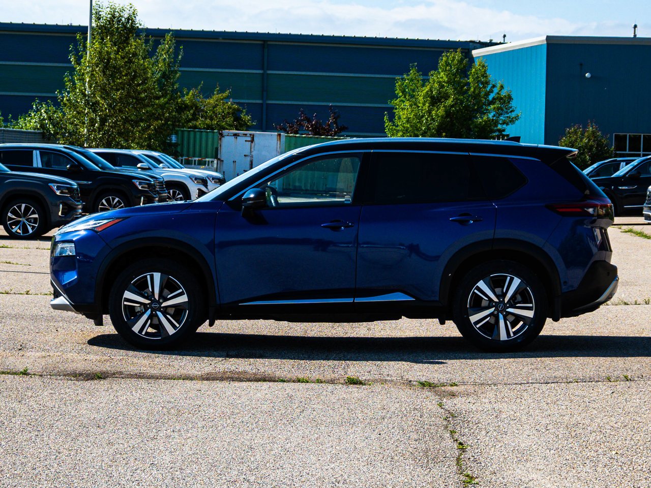 2023 Nissan Rogue AWD Platinum Blue Sherwood Park - photo #9