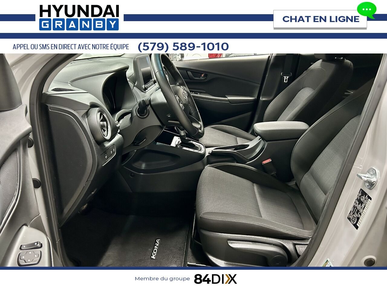 Hyundai Kona 2023 Gris Granby - photo #10