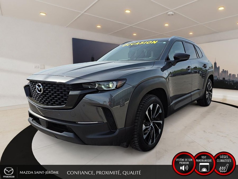 2025 Mazda CX-50 hybride GT AWD | TOIT PANORAMIQUE | CUIR | Grey