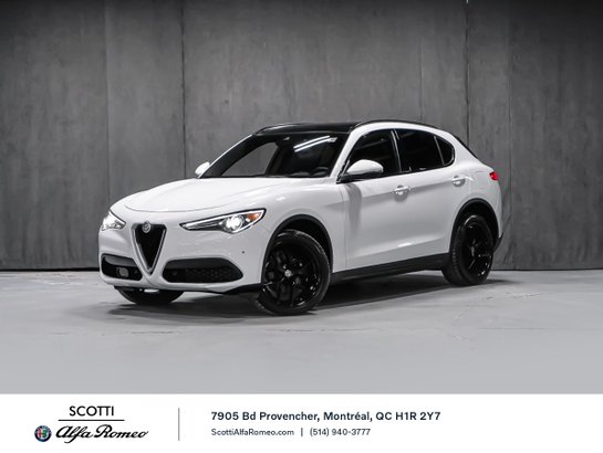 2018 Alfa Romeo Stelvio TI SPORT ASSIST. DYNAMIC PLUS STATIC CONVENIENCE White