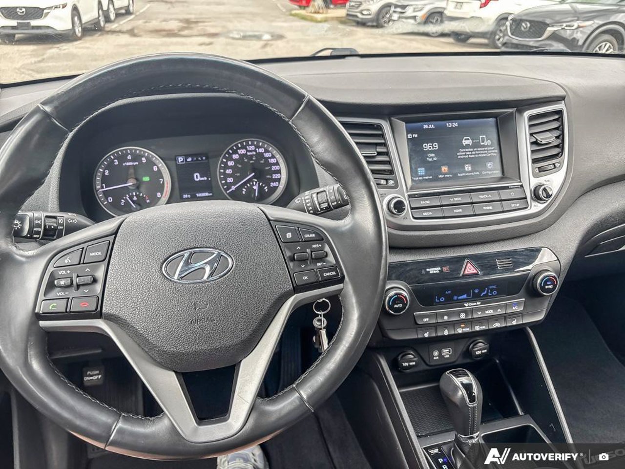 Hyundai Tucson KM8J3CA42JU790048 2018 Gris Mirabel - photo #15