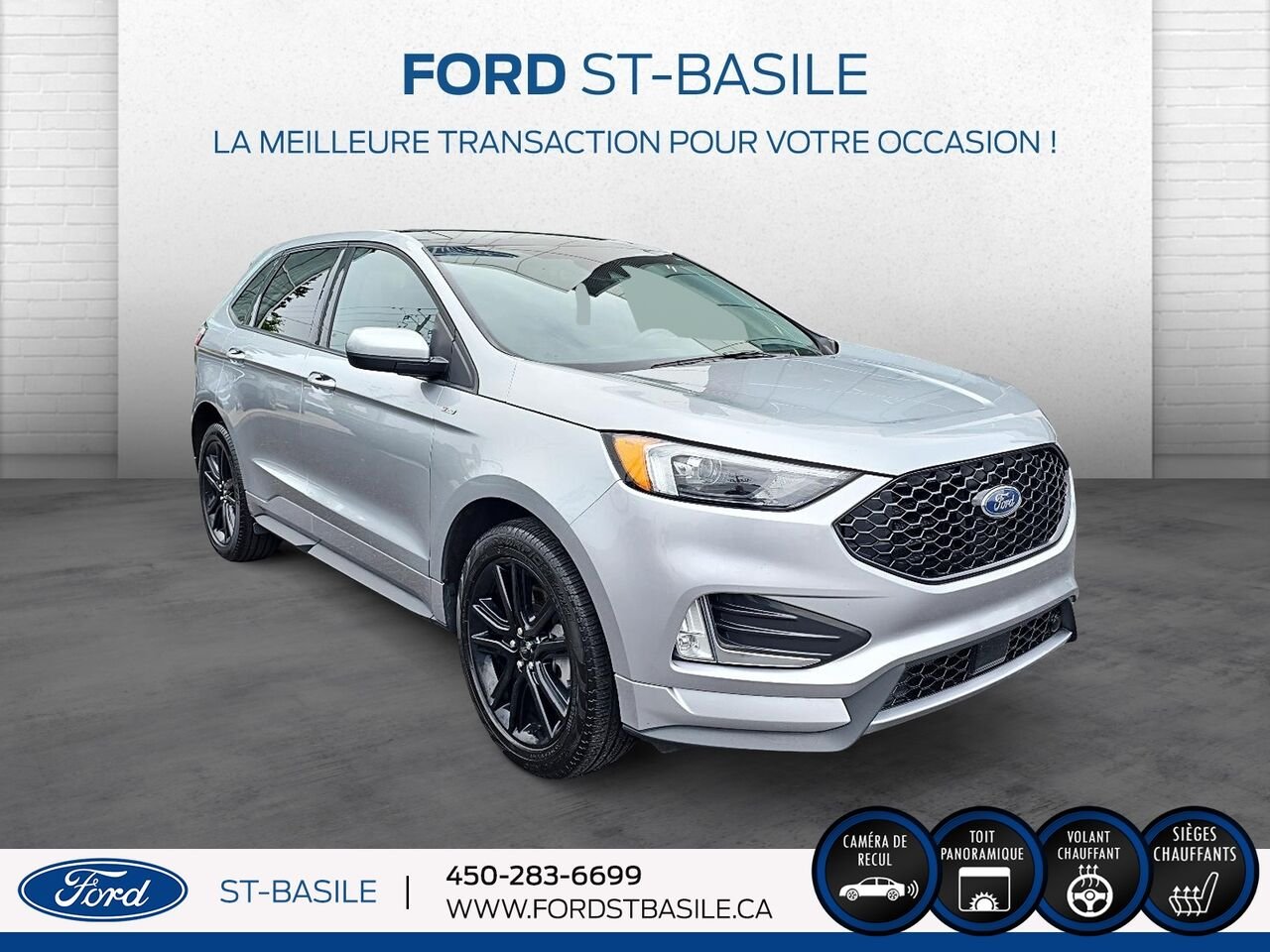 Ford Edge 2024 Argent Saint-Basile-le-Grand - photo #8