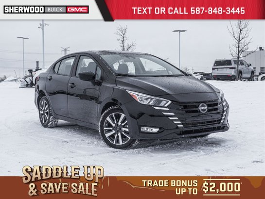 2024 Nissan Versa 2024 Black