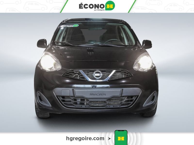 Nissan MICRA 821043 | S AUTO GR ÉLEC A/C BLUETOOTH 2018 Noir Laval - photo #1