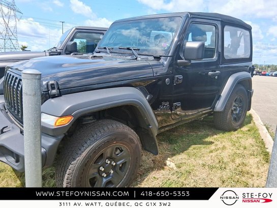 Jeep Wrangler SPORT SOFT TOP S6832 2024 Noir