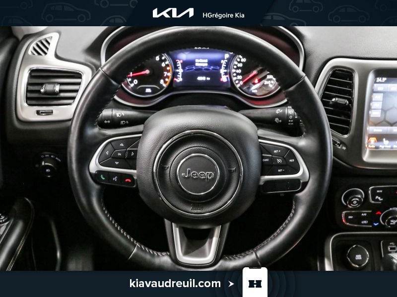Jeep Compass KW7879 | ***AWD / CAMERA RECUL / NAVI / CUIR / MAGS*** 2018 Rouge Laval - photo #14