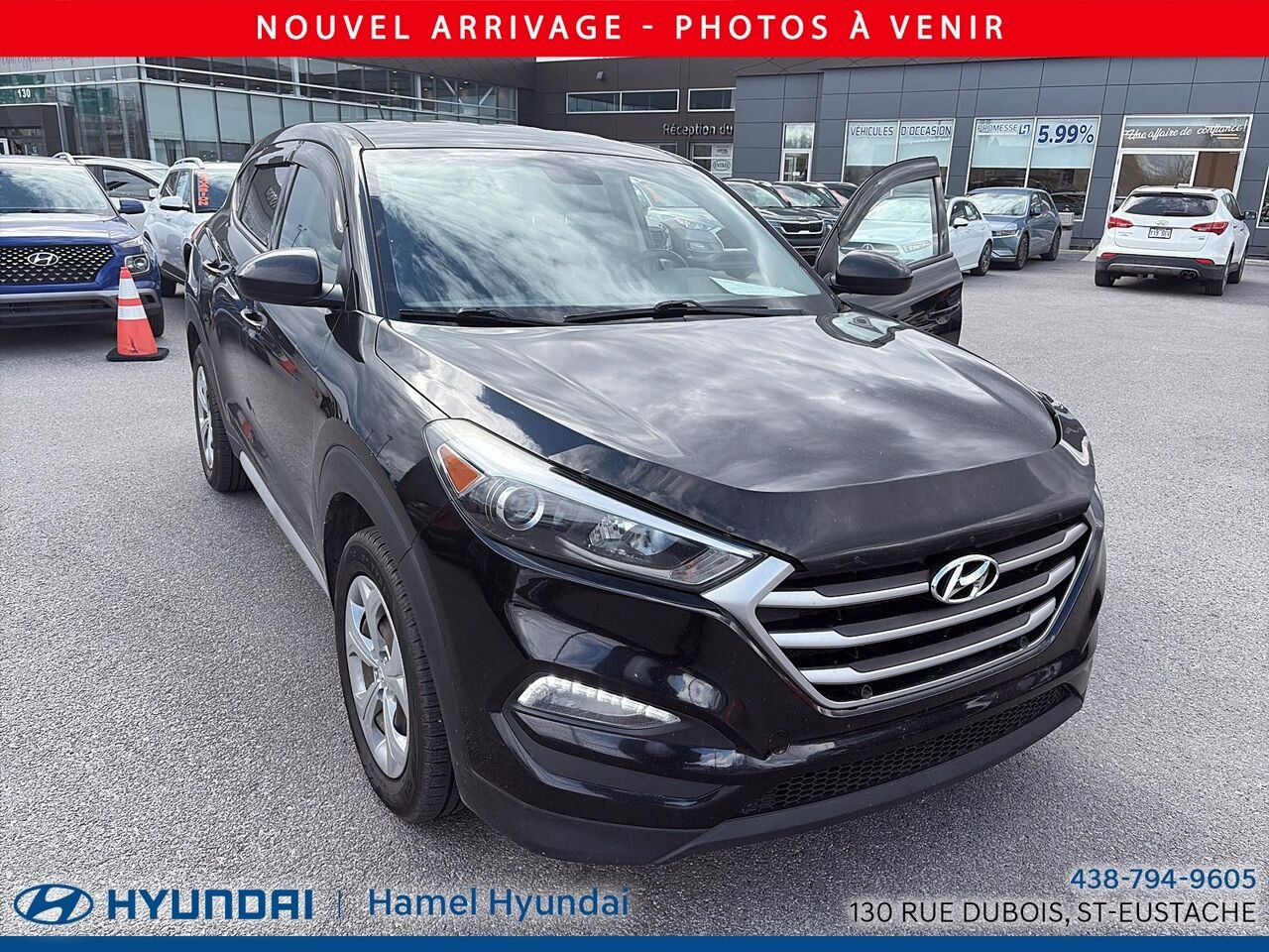 Hyundai Tucson 2018 Noir Saint-Eustache - photo #1