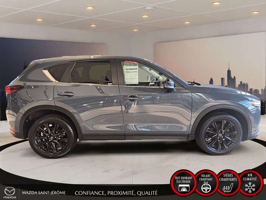 2021 Mazda CX-5 Édition Kuro | CUIR | TOIT OUVRANT | AWD | Grey