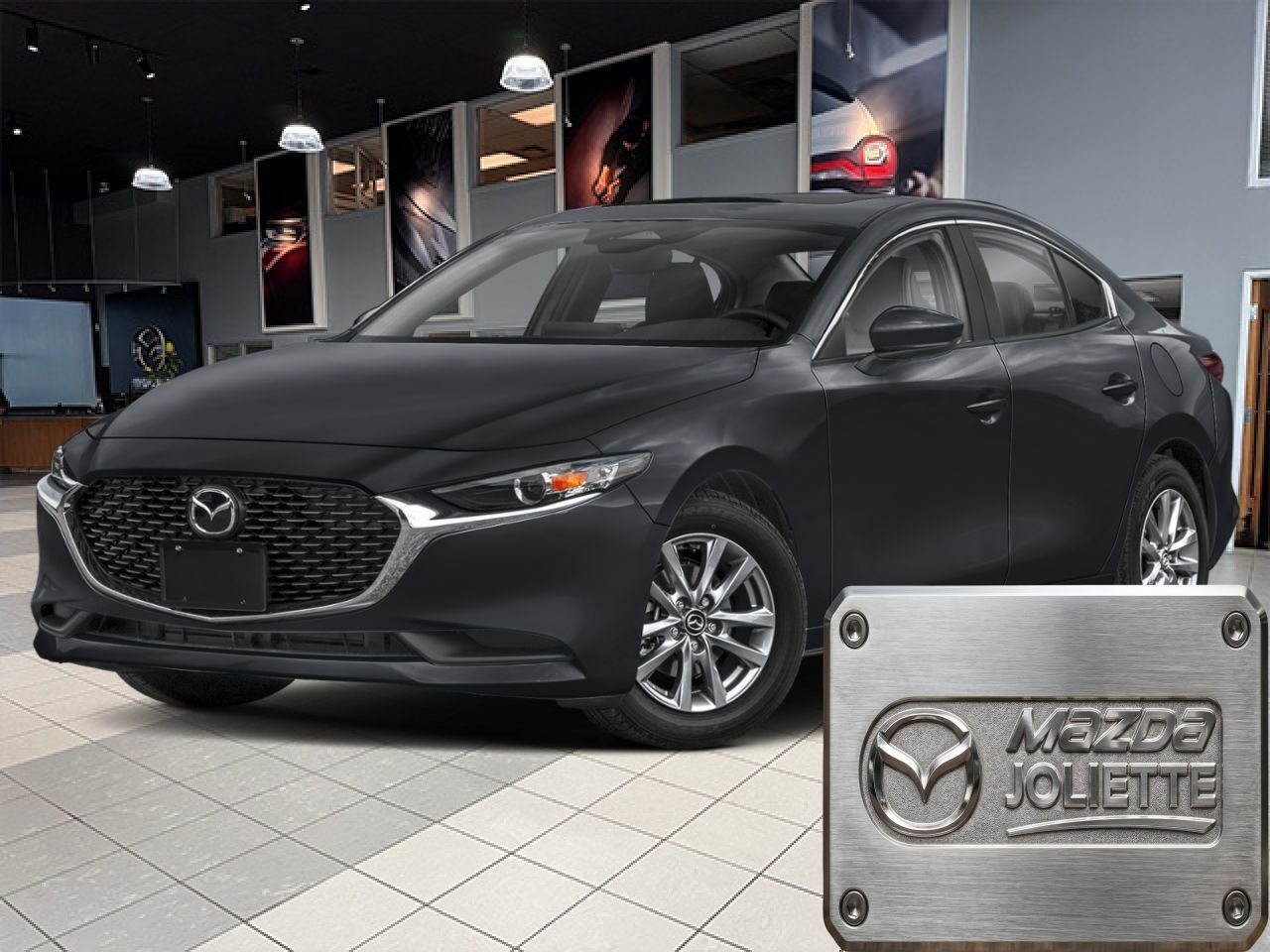 MAZDA Mazda3 2026 Noir de jais mica Notre-Dame-des-Prairies - photo #0
