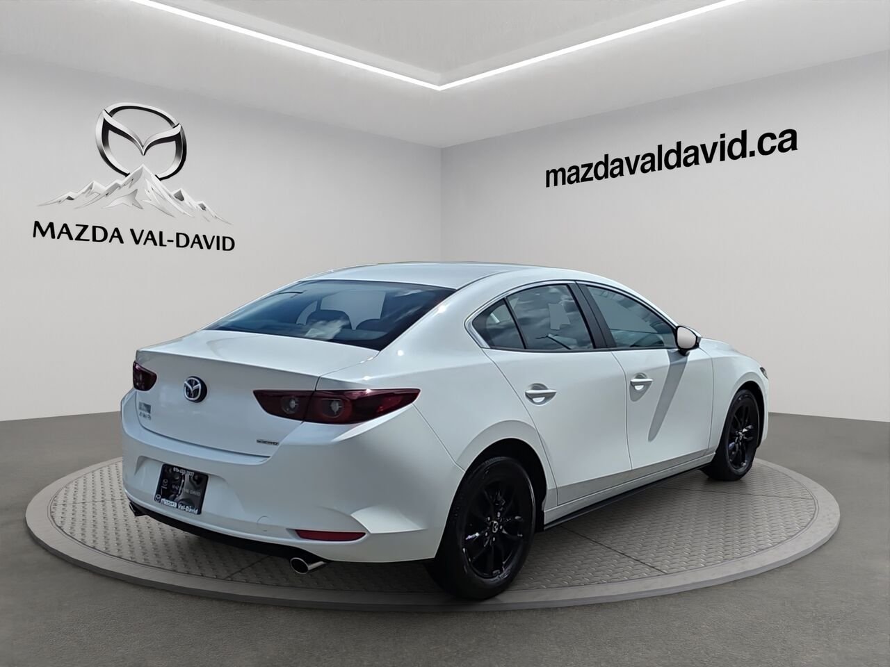2025 Mazda Mazda3 GX TA BA, commande audio au volant, détecteur d'angles morts, cruise control White Val-David - photo #22